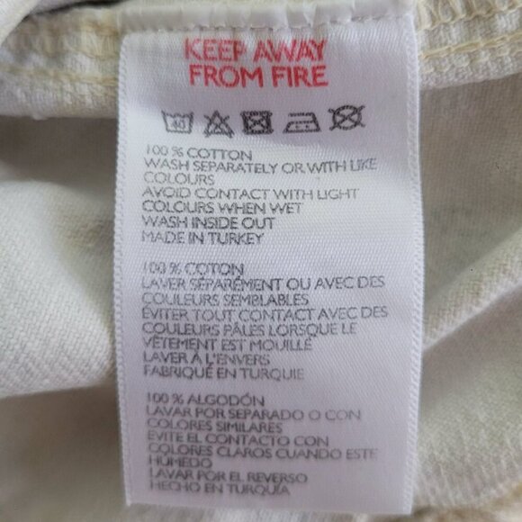 Urban Outfitters BDG cream yellow floral utility skater jeans size 26 EUC - Picture 10 of 12